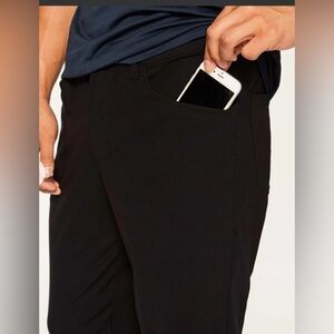 Lululemon men's ABC classic pants Black colour size 36 (M-L)